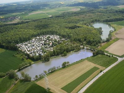 Luftbild Hollenbacher-See